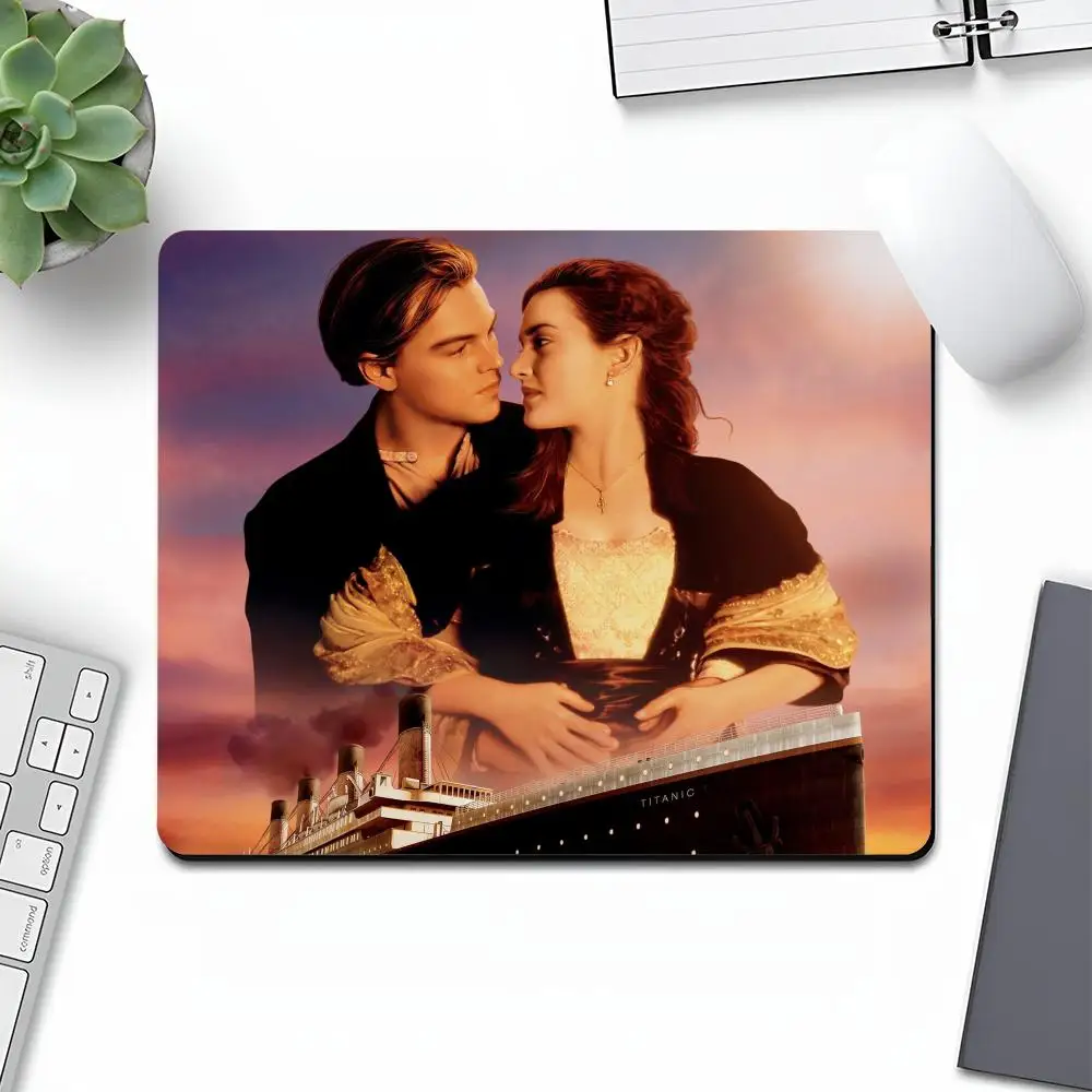 Titanic Mouse Pad xxl Art Gaming Gamer Small Rubber Locking Edge Large Computer MousePad Laptop Desk Pad