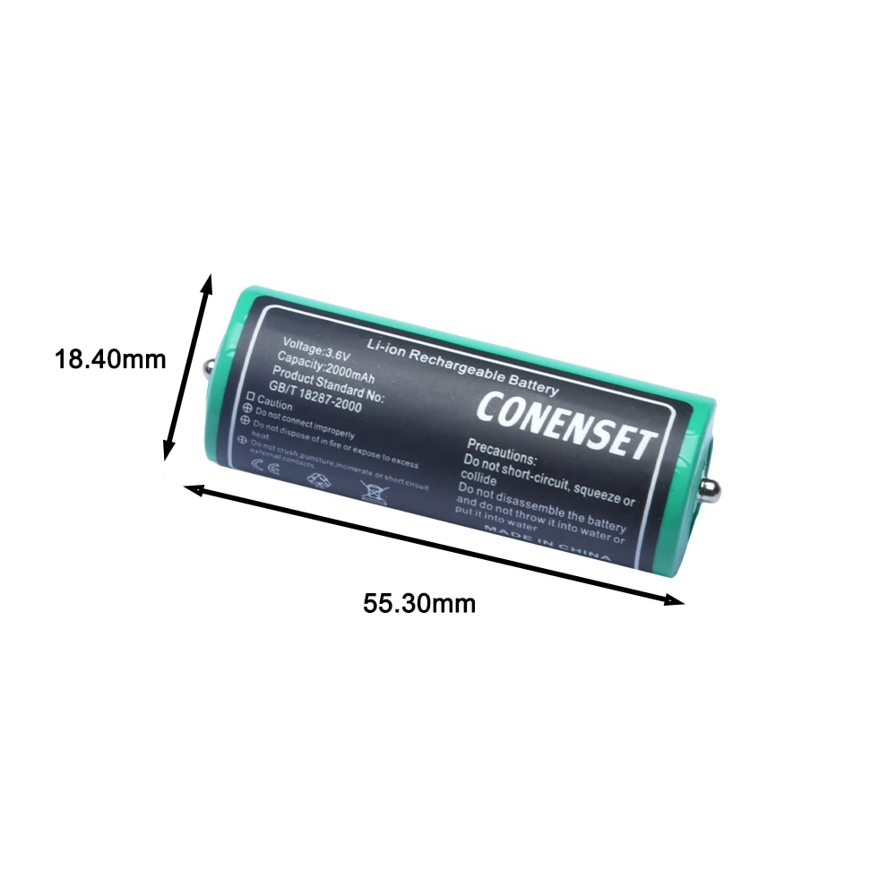 Ur18500l Ersatz batterie für braun 5671 5673 5675 760cc 799cc 9565 9585 9585cc 9595cc 9785 9795 7281 9785 ct2s Rasierer