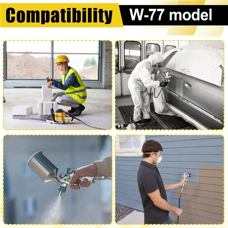 

Комплект сопел и воздушных колпачков для краскопульта Suntool W-77 (2.0/2.5/3.0 мм), оригинальный японский комплект сопел для краскопульта W77, 2 шт.