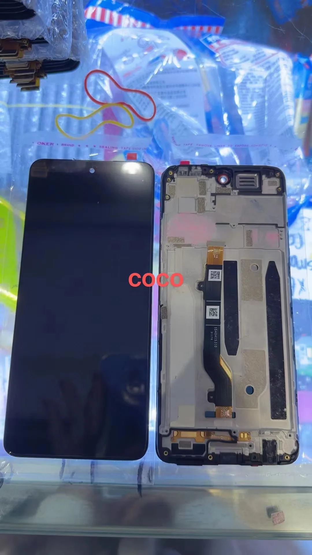 New Full LCD For Tecno Camon 17 pro Display And Touch Screen Assembly CG8 LCD Screen Replacement Phone Parts