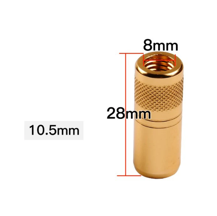 Adapter z gwintem podbierak do ryb do podbieralni DIY części 10-15mm do M8 uniwersalne akcesoria wędkarskie