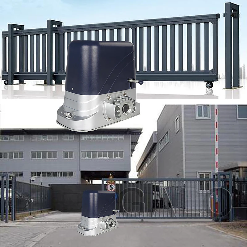 Sliding door motor with 4m/6m nylon racks 500kg/600kg/800kg/1200kg optional automatic sliding gate opener for home factory