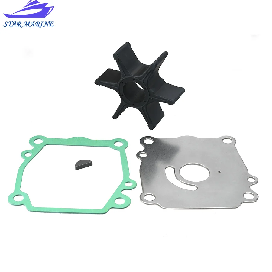 17400-87E04 Water Pump Impeller Service Kit Fit For Suzuki Outboard DF60 DF70 DT90 DT100 Motor 18-3254 17400-87E04