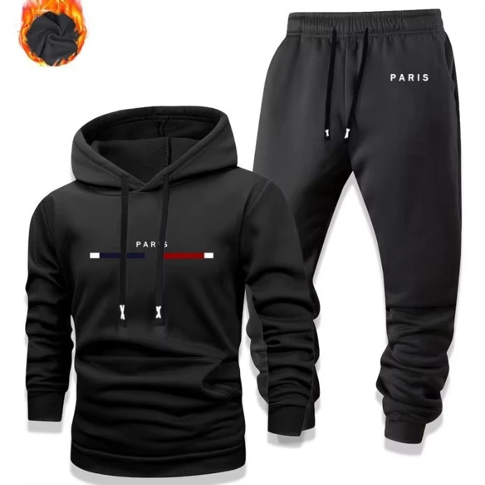 

New 2025 Fanceey Men's Printed Pullover Hoodie Eco Material Loose Fit Casual Sweatshirt Jacket Outerwear for Autumn Winter