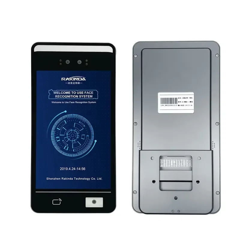 2026 Latest F5 PLUS WiFi AI Face Recognition Terminal with Dynamic 2D Code Detection Smart Access Control System for Office