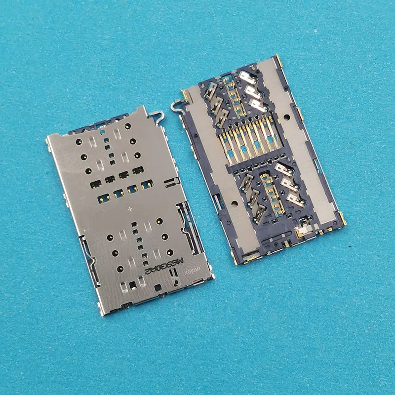 1-5Pcs Reader Sim Card Socket For Samsung Galaxy Note10 Note 10 Plus Lite N976 N970 N9760 N9700 N770 Slot Tray Holder Connector