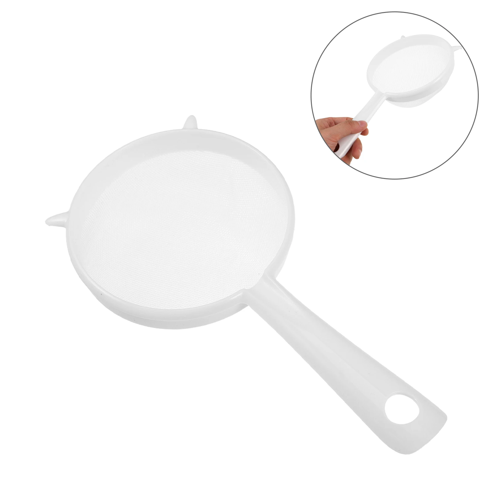 4pcs Fine Mesh Strainer Kitchen Filter For Juicing Milk Flour Soy Coffee Liquid With Ultrafine Pulp Separation Easy Clean