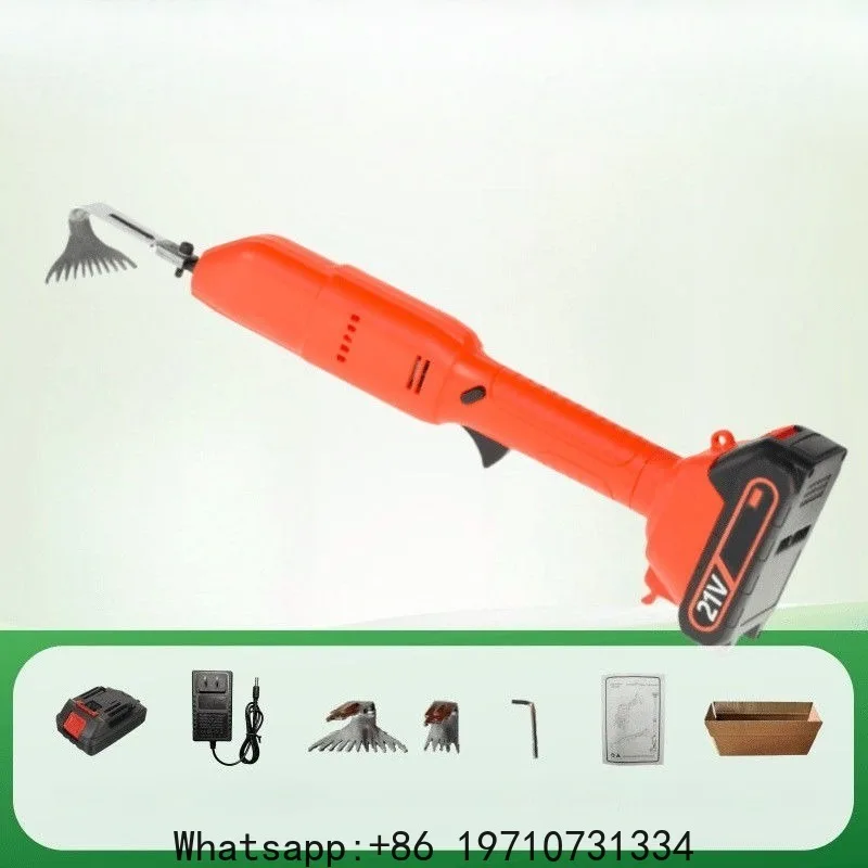 Professional Mini Electric Hoe Portable Handheld Household Lawn Mower Small Size Garden Hand Tools Adjustable Simple Operation