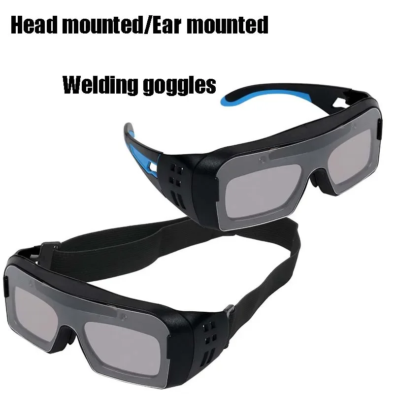 Gafas protectoras de soldadura Anti UV, antiluz fuerte, gafas de arco de argón con atenuación automática, gafas protectoras de seguridad para soldar