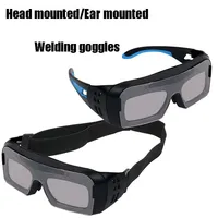 Welding Protective Goggles Anti UV Anti Strong Light Argon Arc Goggles with Automatic Dimming Safety Protective Welding Glasses