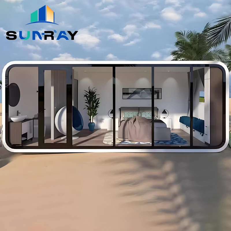 Outdoor Portable Mobile Glamping  Resort Hotel Mobile House