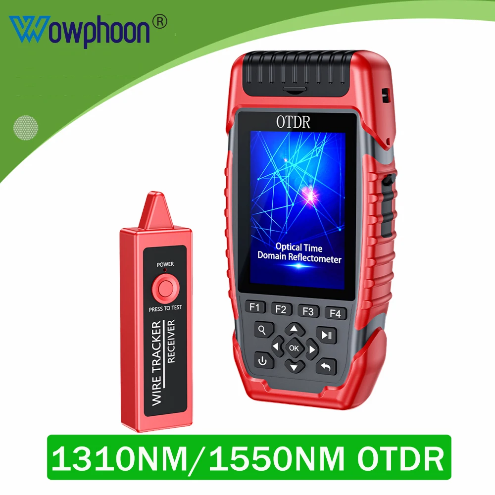 131nm/1550nm OTDR S-900D/S-900F Optical Time Domain Reflectometer With OPM 30mW VFL OLS Event Map Ethernet Cable Test Functions