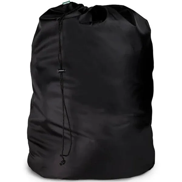 

Heavy Duty Black Laundry Bag with Secure Drawstring Closure 30x40 for Home Travel Gym Washing Organizer Storage Utility Mesh Bag