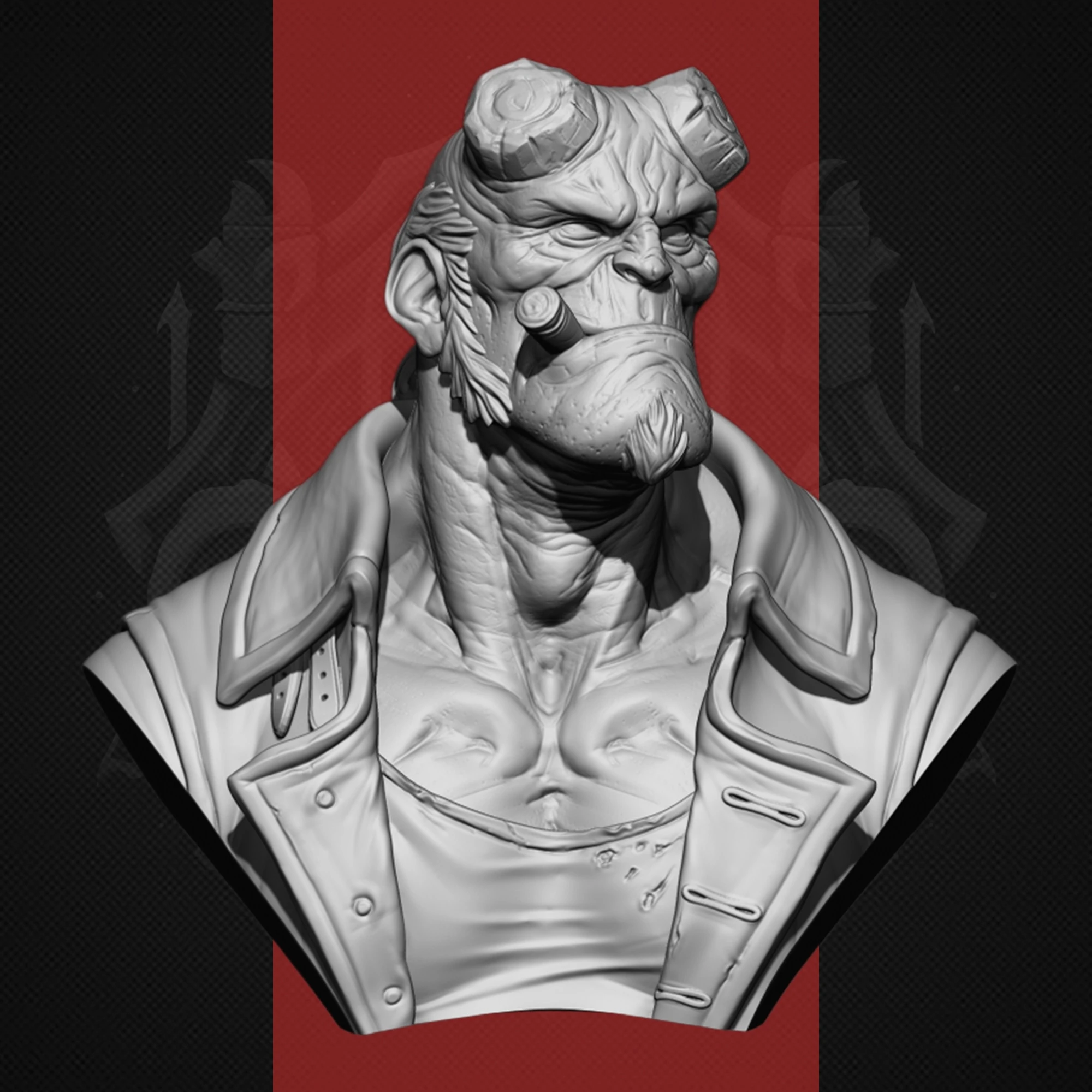 1/10 bust D1-6 flesh color resin  Uncolored and unassembled mold figure model ornament