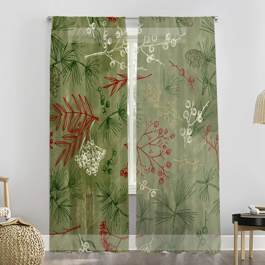 2 stuks kerstgordijnen, wit, r - Curtain Rods recensie en prijs