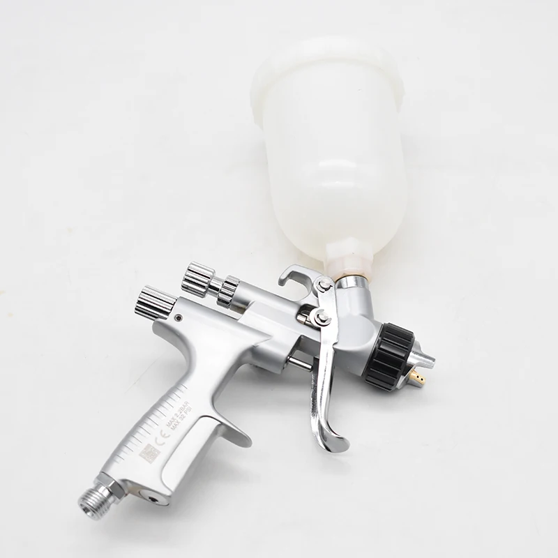 Pistolet natryskowy do farb, aerograf, pistolet HVLP, pistolet natryskowy TV3200 0.8/1.0MM, zbiornik 250ml, narzędzia do naprawy punktowej, do malowania, do farb samochodowych.