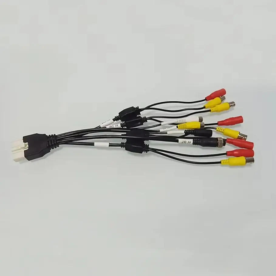 Car Audio System Rear Cable Connector Extension Adapter BNC AV Cable