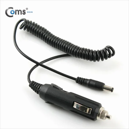 Coms BE542 Car Cast Jack Power Cable (DC Plug)(DC Outer diameter 5.5 Inner diameter 2.1)