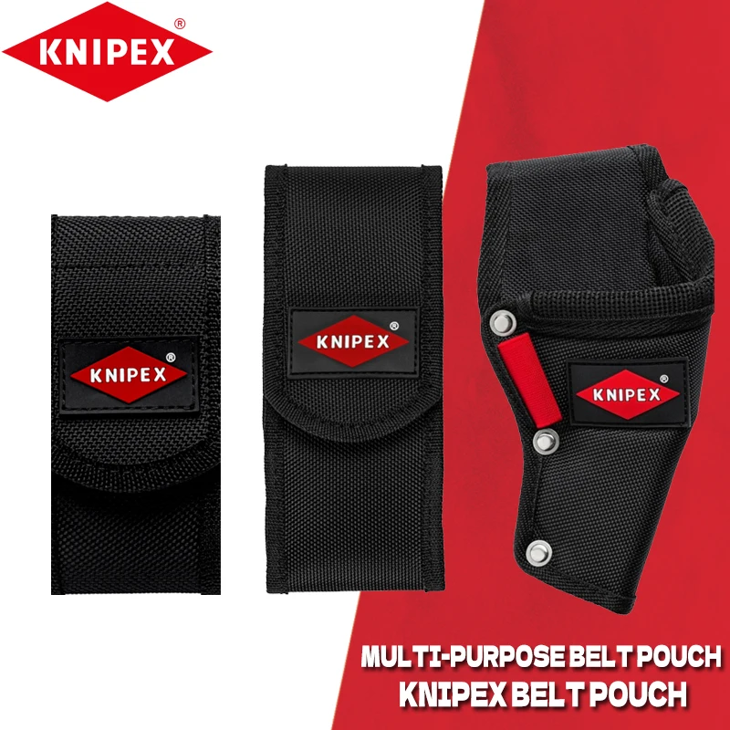 KNIPEX 00 19 72 LE Tool Belt Pouch Empty For Pliers Multi-purpose Belt Pouch 00 19 75 LE Pliers Wrench XS Empty 00 19 72 XS LE