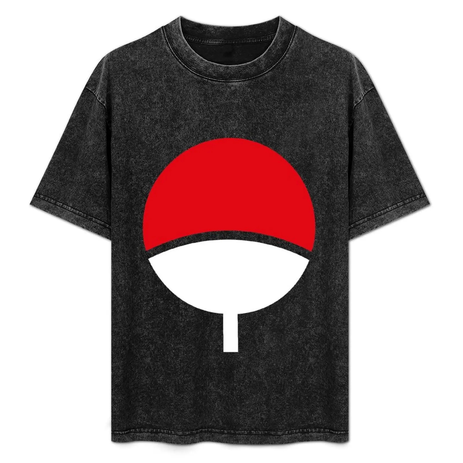 

Clan Uchiwa logo T-Shirt Summer Fashion Casual Tee Shirt