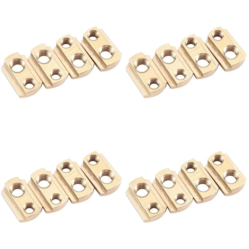 【Price Drop !!】16 PCS Sliding T Nuts With Machine Rice Screw Hydrofoil Mounting T-Nuts M6 And M8 For All Hydrofoil Tracks
