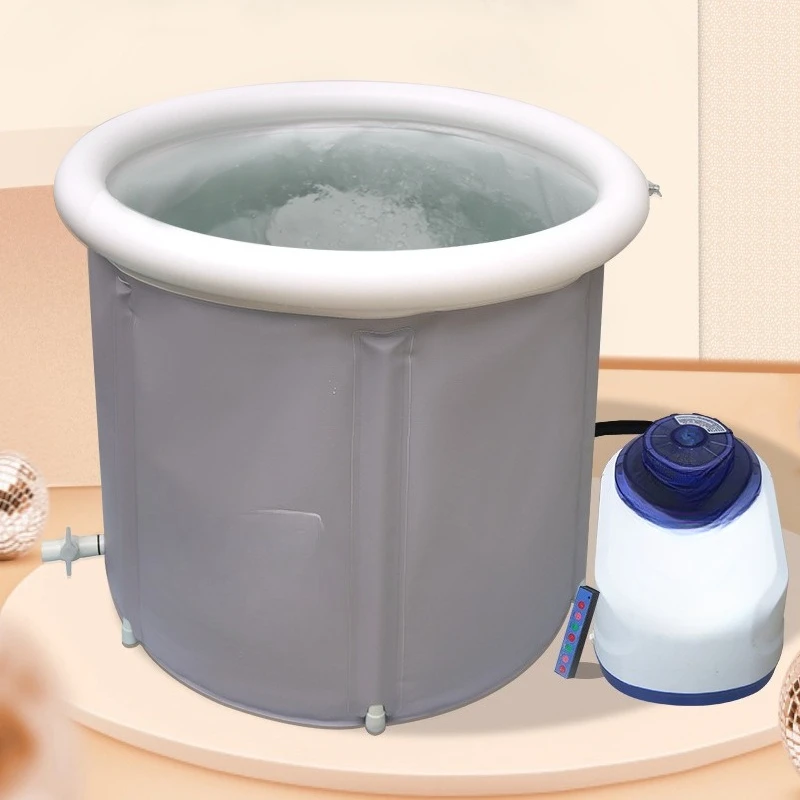 sauna bath bucket, built-in seat cushion household whole body thickened constant temperature sweat
