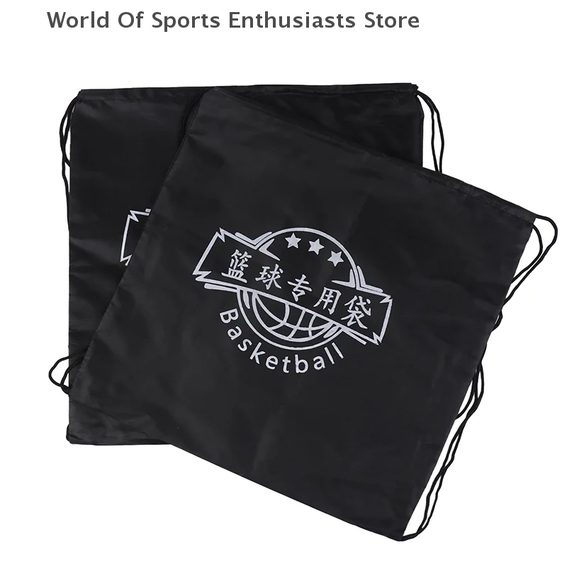 กีฬากลางแจ้งขนาดใหญ่ความจุ Bundle Pocket Drawstring กระเป๋า Oxford ผ้ากระเป๋าเป้สะพายหลังสําหรับบาสเกตบอลลูกฟุตบอลฟิตเนสกระเป๋า