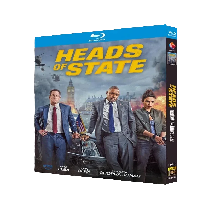 Heads Of State (2025): 1 BD All Region Neues Box-Set ‎   Blu-ray Disc Englische Aussprache High-Definition BD
