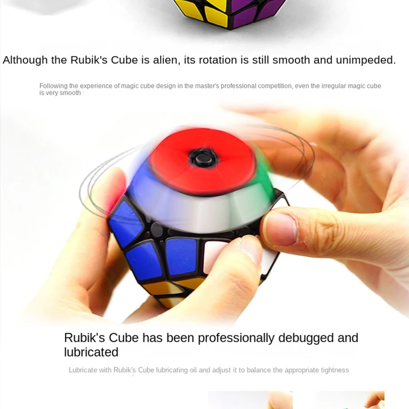 Sengso Megaminx 매직 큐브, Shengshou 자석 전문 퍼즐 하이 퀄리티, 어린이 피젯 장난감, 2x2