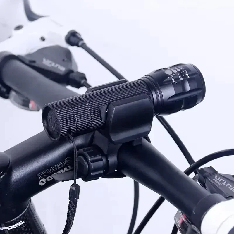 

Versatile Bicycle Light Holder and Torch Mounting Clamp Kit for Cycling LED Lights Specialized Bicicleta Accesorios