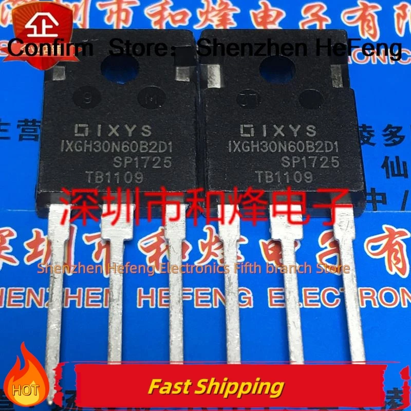 

5PCS-10PCS IXGH30N60B2D1 TO-247 600V 30A NEW AND ORIGINAL Quality Can Be Purchased