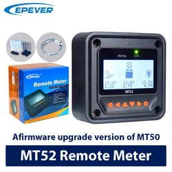 EPEVER MT52 Remote Meter Monitor Set Data of TracerAN Solar Charge Controller LCD Display Accessory Real time Program Parameter
