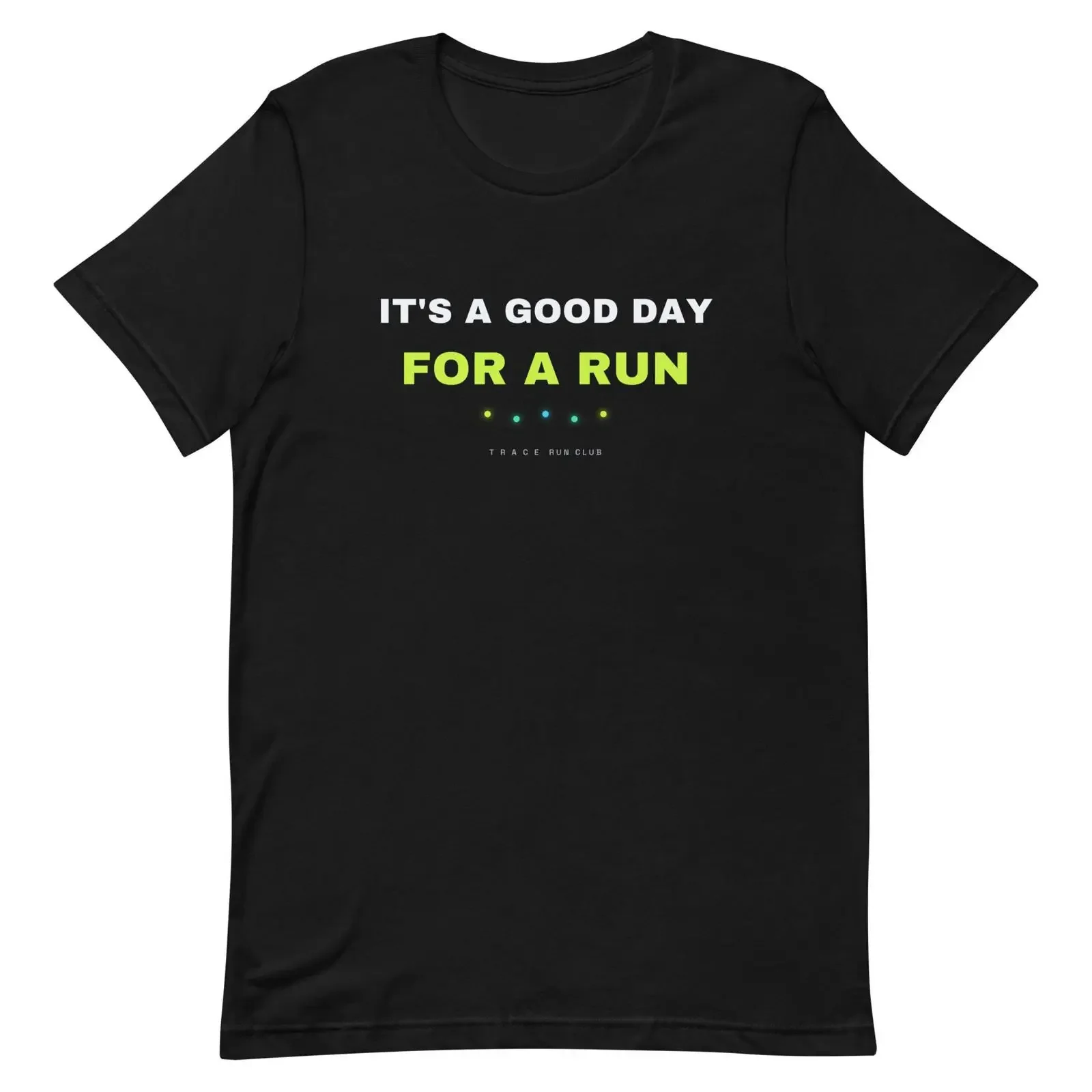 Es ist ein guter Tag zum Laufen – T-Shirt, Merchandise des „Positive Runner Club“, Vintage-Look, gewaschen, atmungsaktiv, bequem, Streetwear-Design, vielseitig einsetzbar.