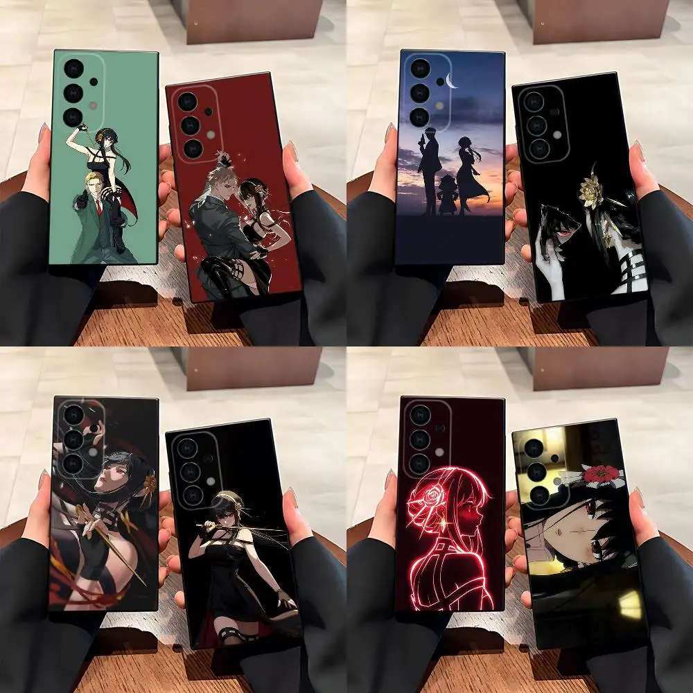 

Thorn Princess Yor F-Forger Phone Case For Samsung S25,S24,S21,S22,S23,S30,Ultra,S20,Plus,Fe,Lite,5G Black Cover