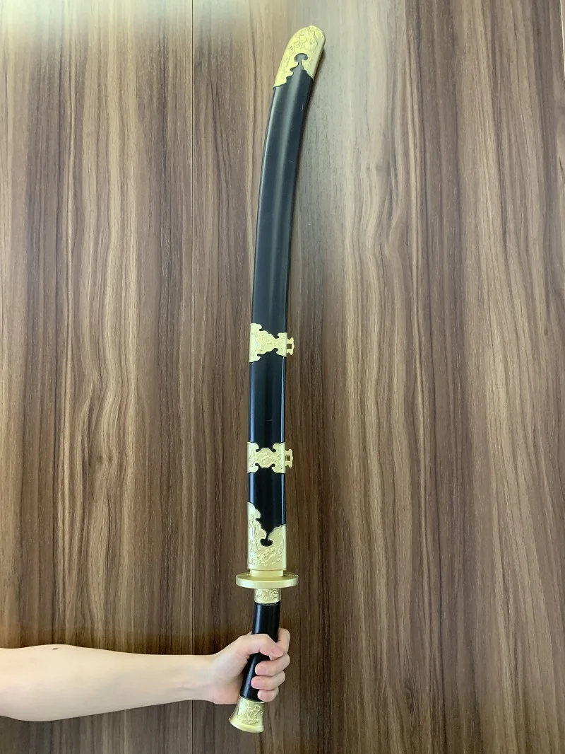 中国の金龍鞘ナイフ明王朝の剣守護武器ロールプレイングモデル男の子の