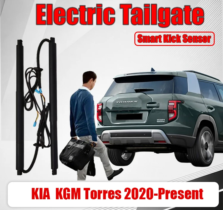 Electric Tailgate Upgrade Kit For KIA  KGM Torres 2020-Present Power Lift Support Rods Auto Trunk Boot Lid Power Liftgate Modi