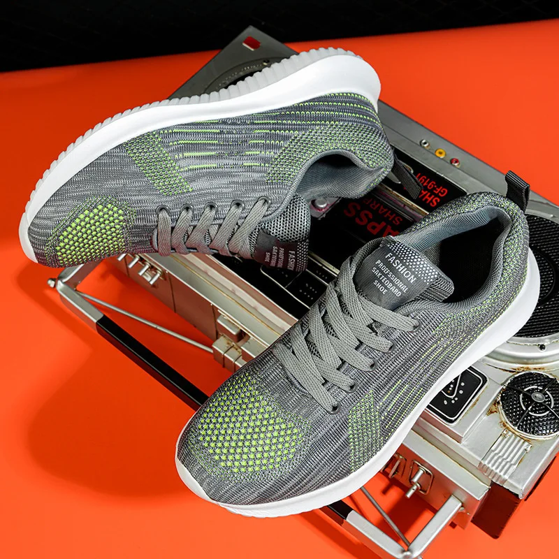 Plus Big Size 46 47 Men's Sneakers Lightweight Summer Mesh Breathable Sports Shoes Non-slip Boys Running Shoes Male New Sneakers