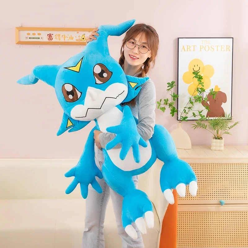 Originele Digimon Grote Maat 75 cm Verdunning Station Bada Pop Leuke Agumon Knuffel Pop Kamer Decoraties Kinderen Verjaardagscadeau