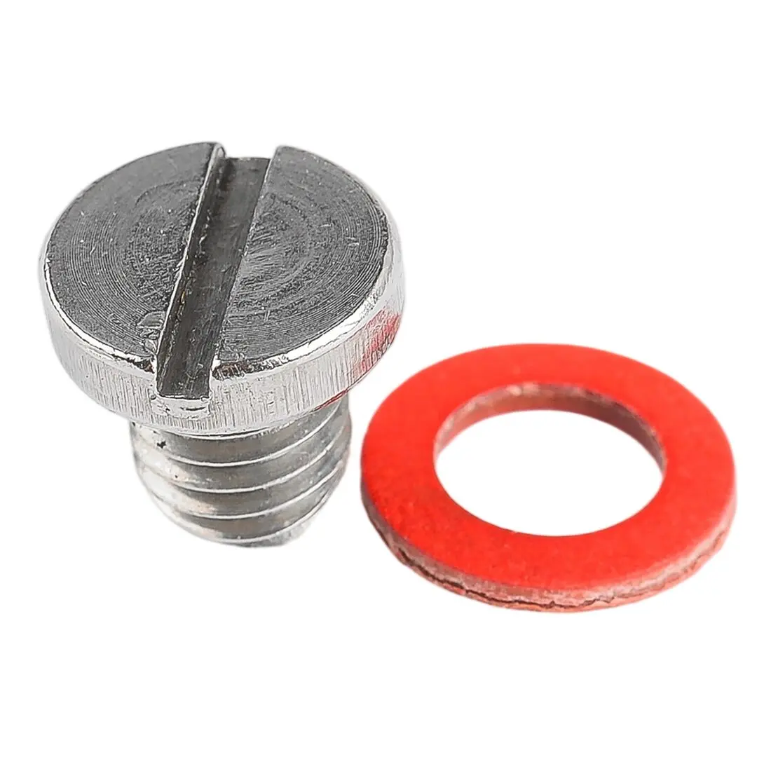 90340-08002-00 90340-08M04-00 Stainless Steel Slot Head Drain Fill Screw Plug with Gasket Fit for Yamaha Outboards Lower Unit