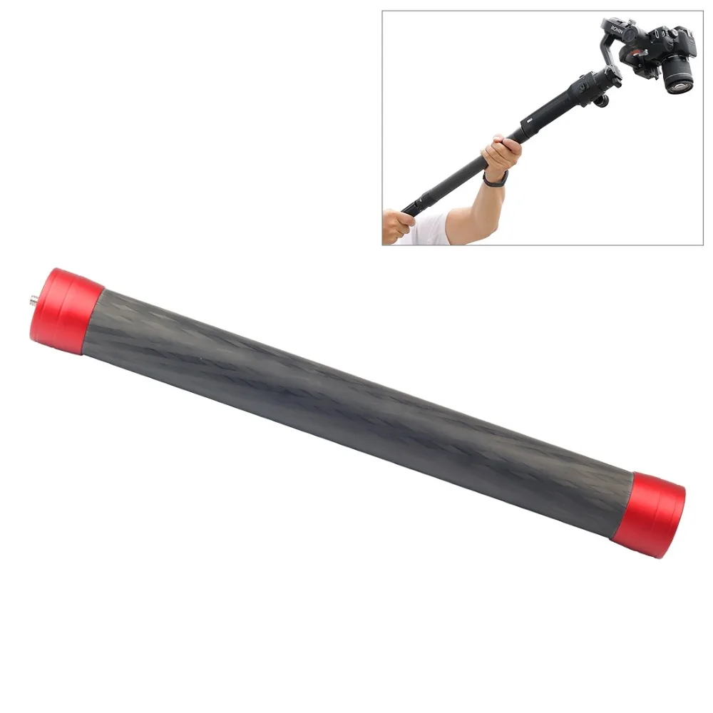 Gimbal Carbon Fiber Extension Monopod Pole Rod Extendable Stick for DJI Ronin S SC Ronin-S2 RS2 Moza Air2 Zhiyun Weebill Crane 2