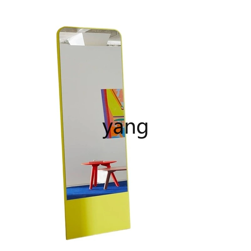 

Yjq full body full-length mirror home Chinese wall-mounted living room bedroom Klein blue floor-to-ceiling mirror