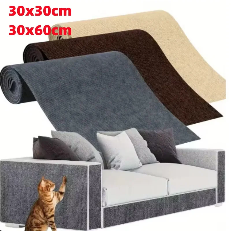Tapete Protetor Adesivo para Gatos, Recortável, para Sofá, Móveis e Cantos de Parede, DIY