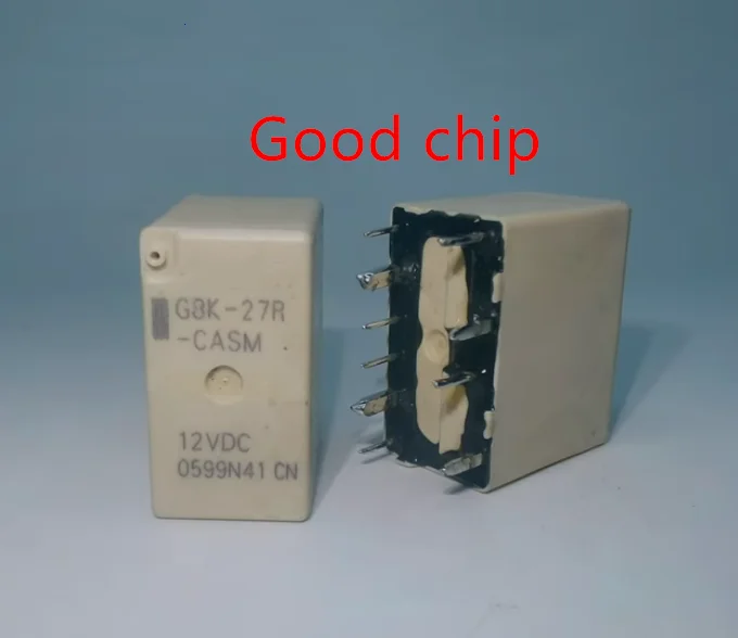 1PCS    G8K-27R-CASM   DIP10   G8K-27R   G8K-27R-CASM-12VDC