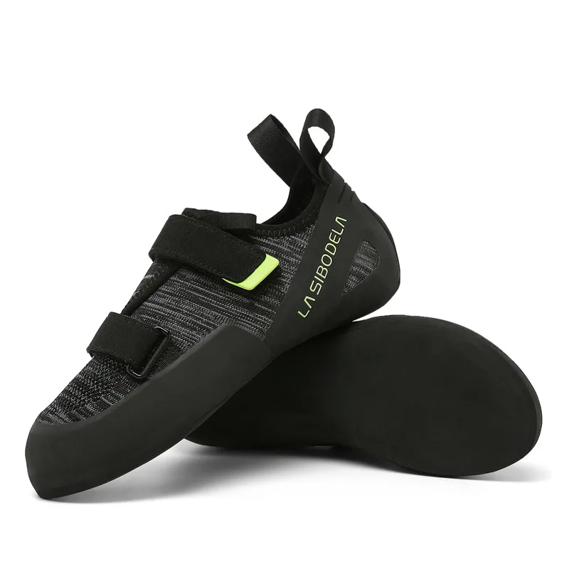 LASIBODELA Climbing Shoes Men Women Indoor Training Anti Slip Natural Rubber