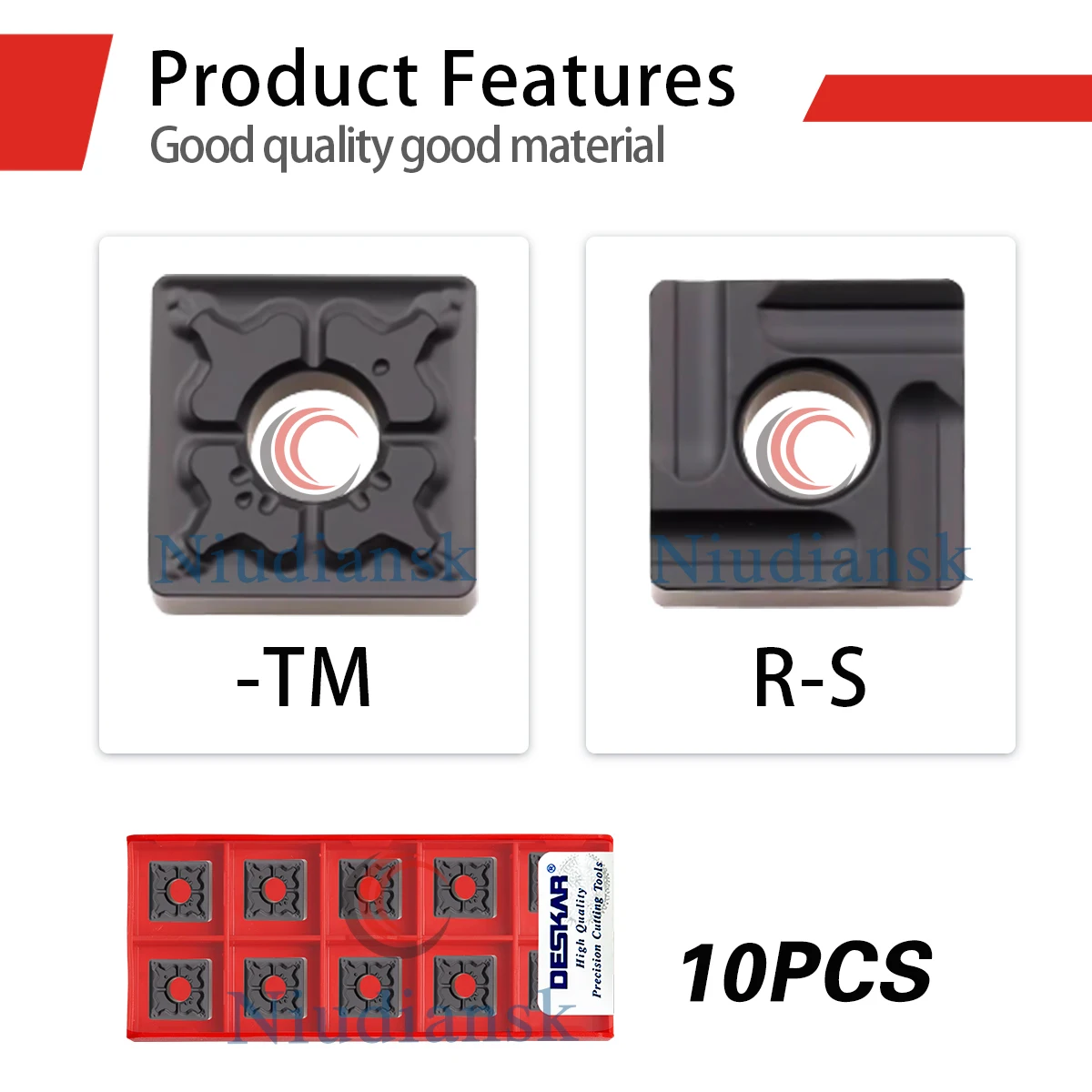 SNMG120404 SNMG120408 TM R-S L-S LF9118 Numerical Control Lathe Square Shape Outer Circle Cutting Inserts Processing Steel Parts