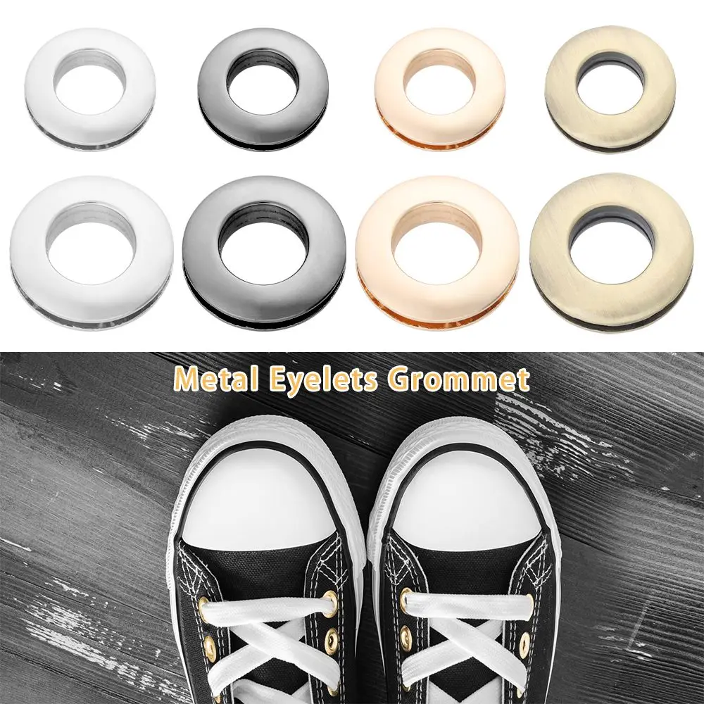 DIY Bag Alloy Grommets Luggage Hardware Leathercraft Alloy Hole Eyelet Button Handbag Buckle Metal Eyelets