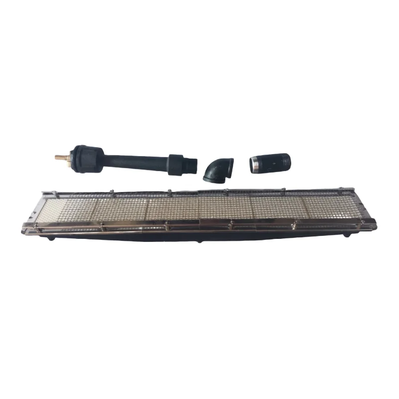 Cast Iron Ceramic Infrared Gas Burner Kits - Natural Gas for Industrial Paint Booths & High-Temp Systems