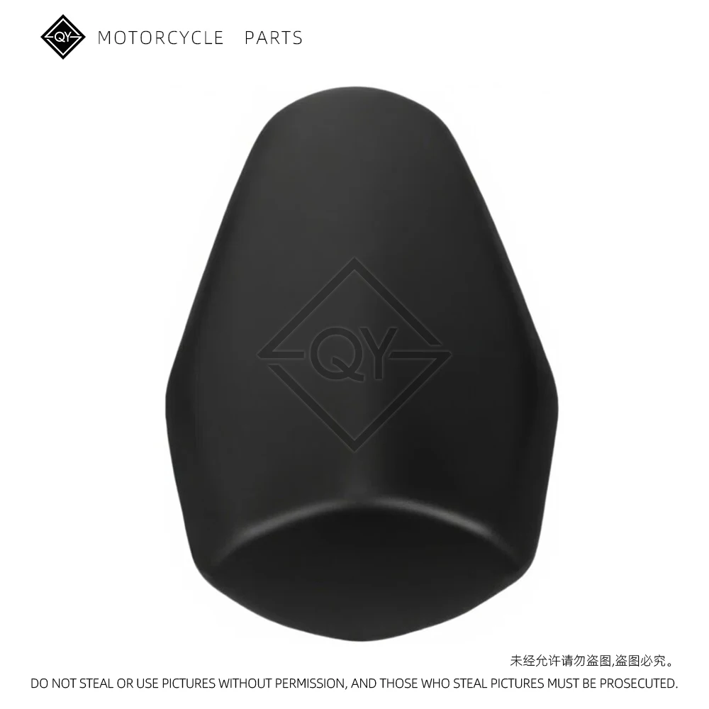 Motorcycle Black Rear Seat Cushion Pressure Relief Comfortable Passenger Pad For Kawasaki Ninja ZX-4RR ZX4RR 2023 2024 2025 4RR