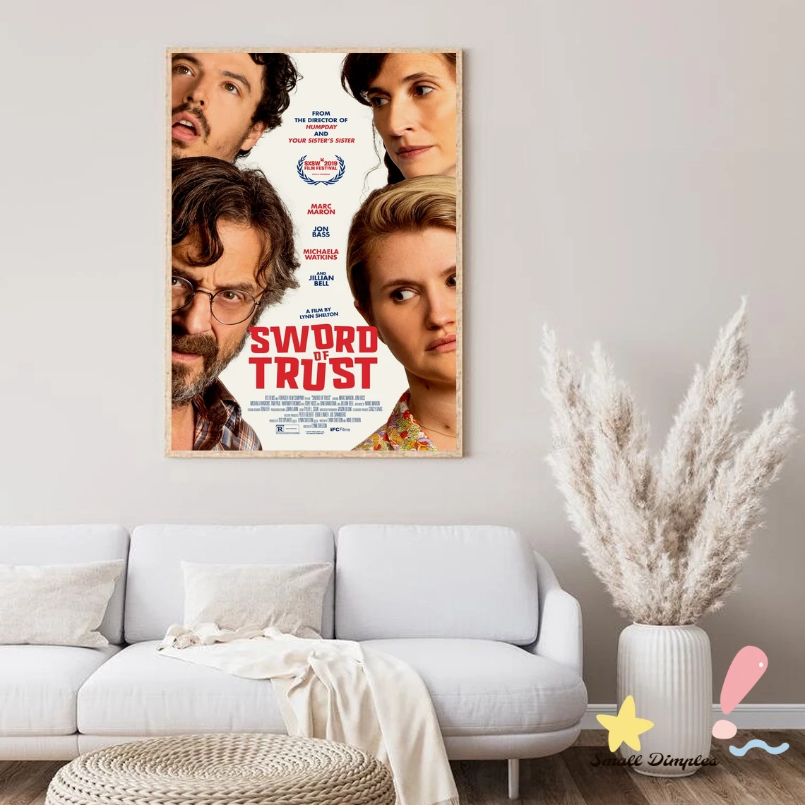 Sword Of Trust Movie Poster Canvas Art Print Home Decoration Wall Painting ( No Frame )