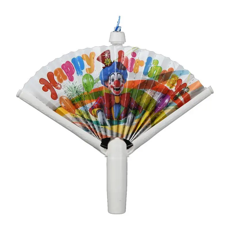 팬 생일 촛불 크리 에이 티브 생일 소원 촛불 파티 용품 생일 파티 휴일을위한 케이크 토퍼 장식